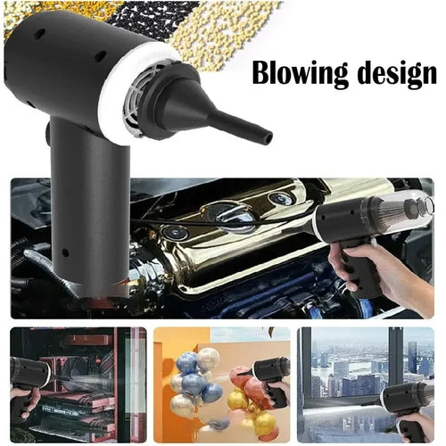 🚗 Aspirator Auto Portabil Fără Fir ✨ Putere mare de aspirare